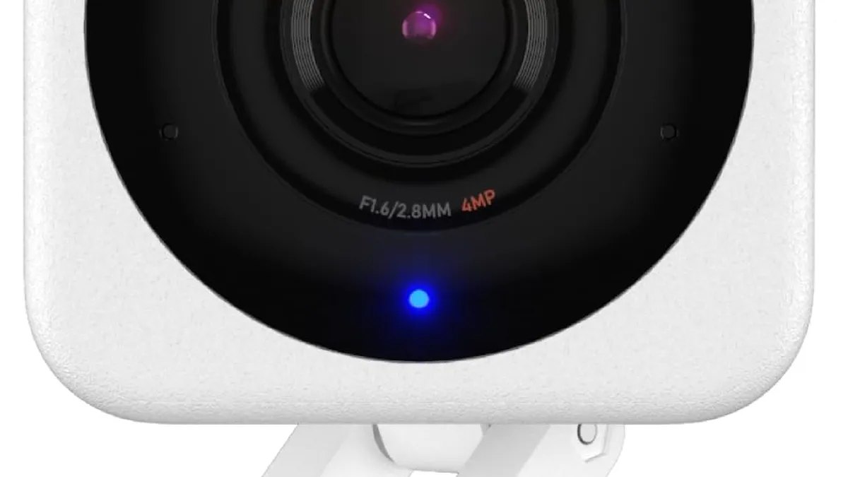 PoE security camera installation